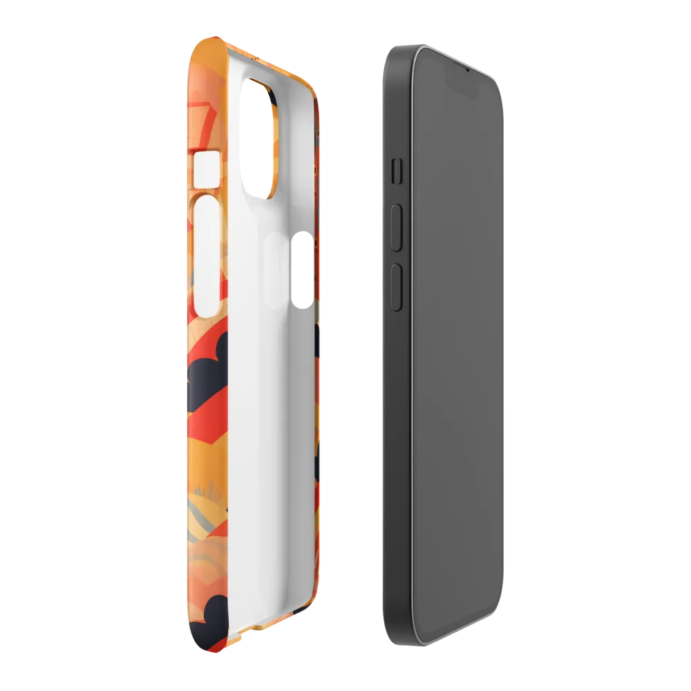 Whispers of the Abstract Horizon | Phone Case |  14 | Snap Case | Glossy