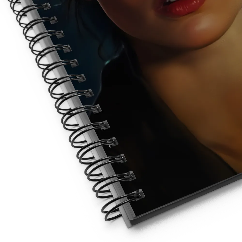 Gaze of Intensity | Spiral Notebook