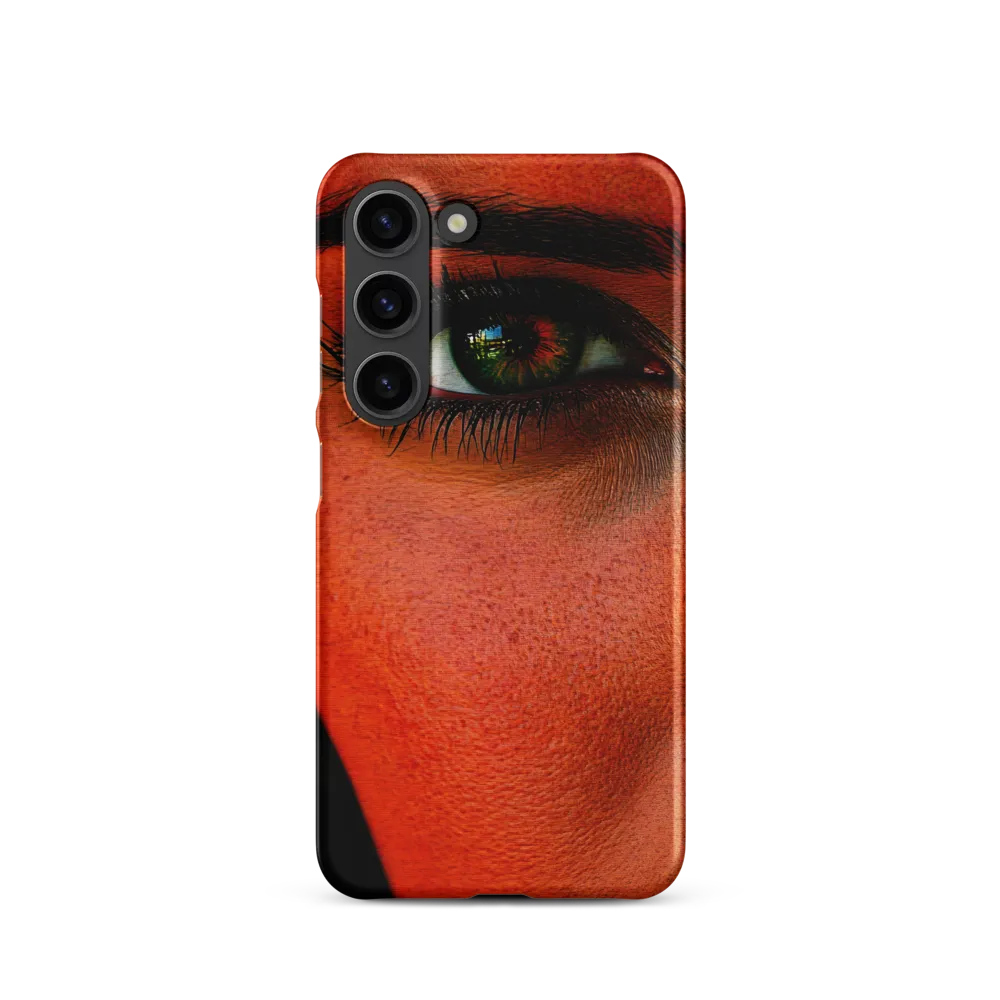 Gaze of Intensity | Phone Case |  S23 | Snap Case | Matte