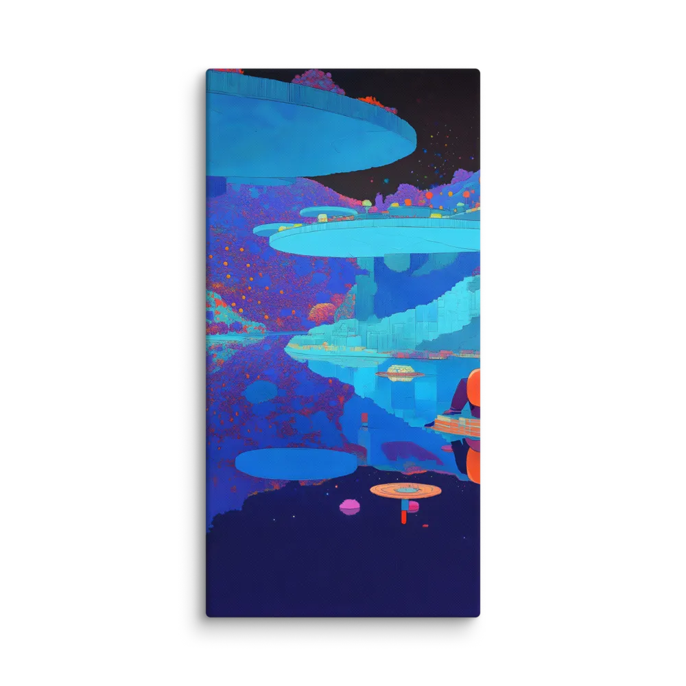 Reflections of Serenity | Canvas | 20″×40″