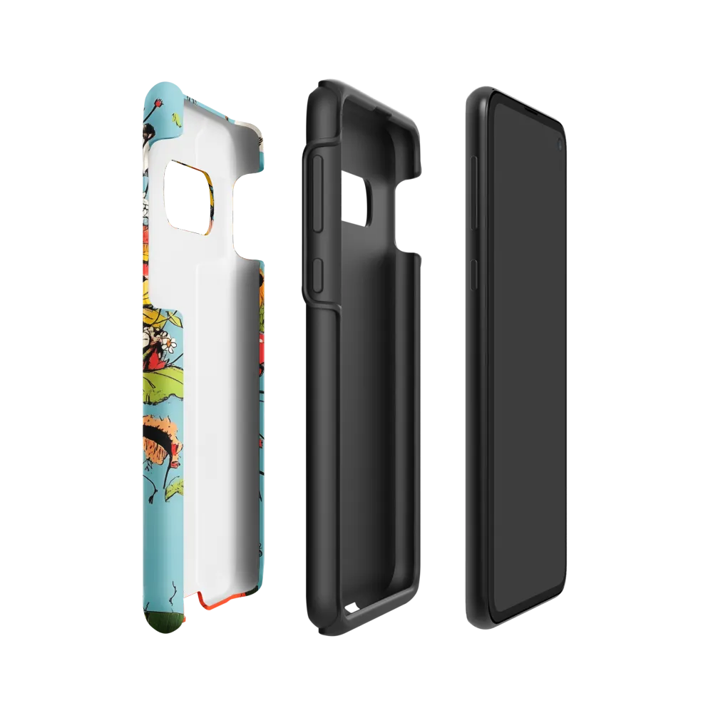 Whimsical Bloom | Phone Case |  S10e | Tough Case | Matte