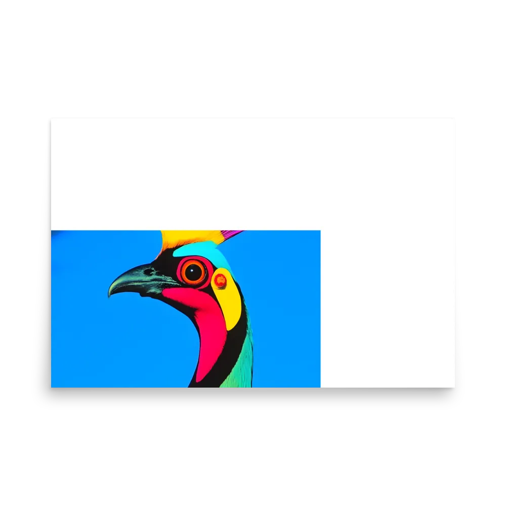Whimsical Avian Portrait | Poster | 24″×36″