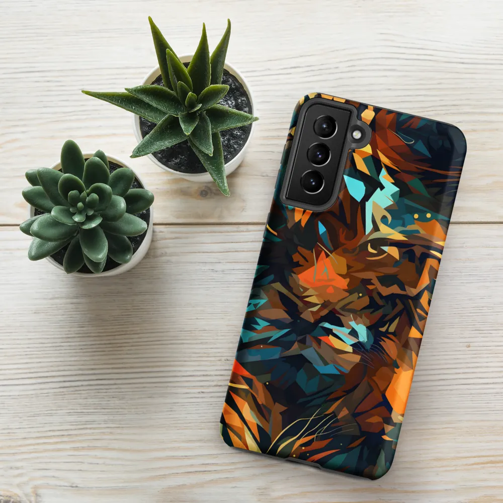 Wild Symphony: Abstract Tigers | Phone Case |  S21 Plus | Tough Case | Matte
