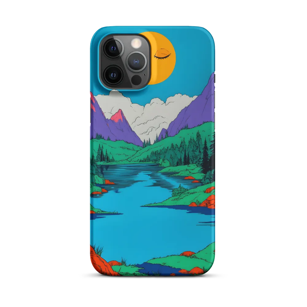 Whimsical Serenity in Vibrant Colors