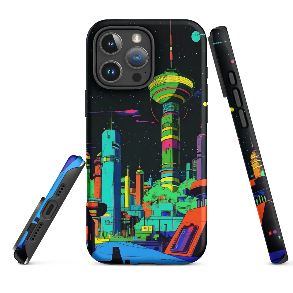 Neon Dreams: A Futuristic Cityscape