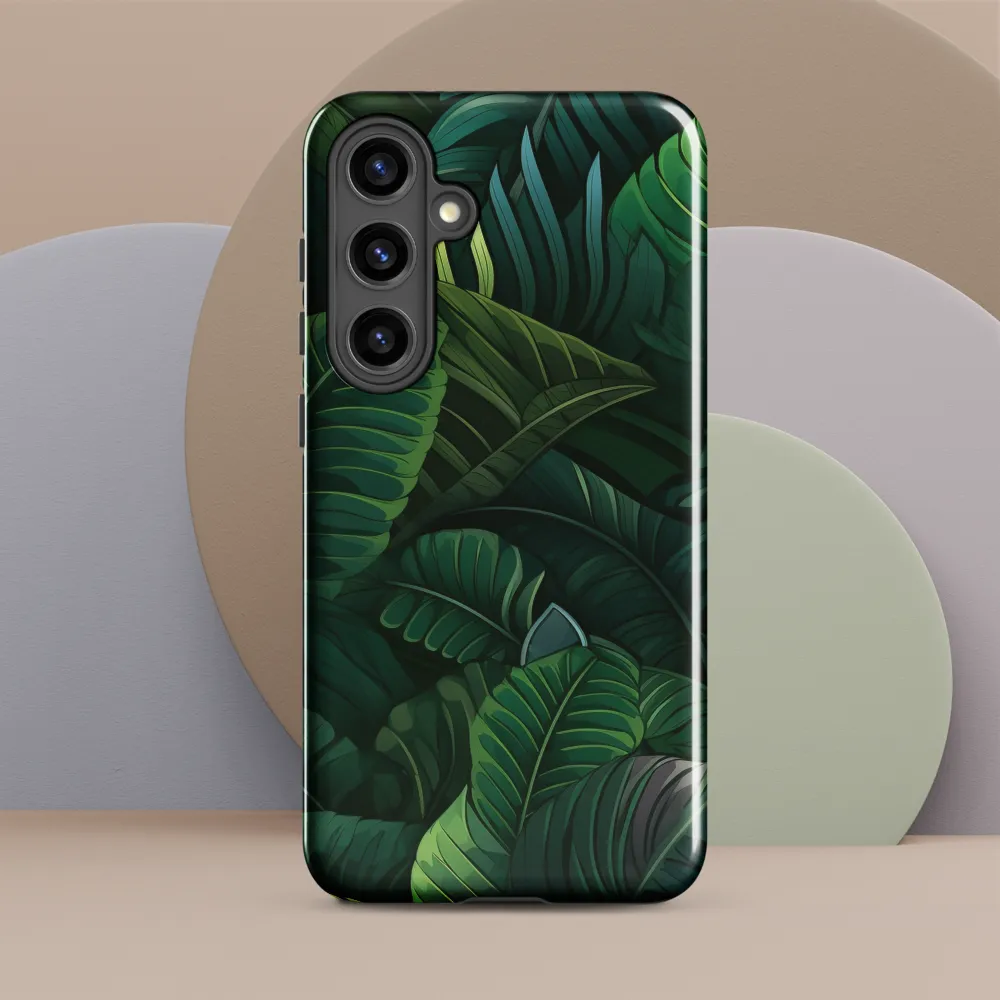 Lush Canopy: A Tropical Foliage Study