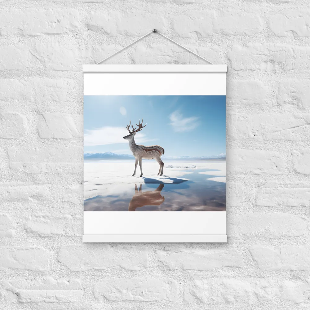 Majesty in Reflection | Poster With White Wood Hanger | 16″×20″