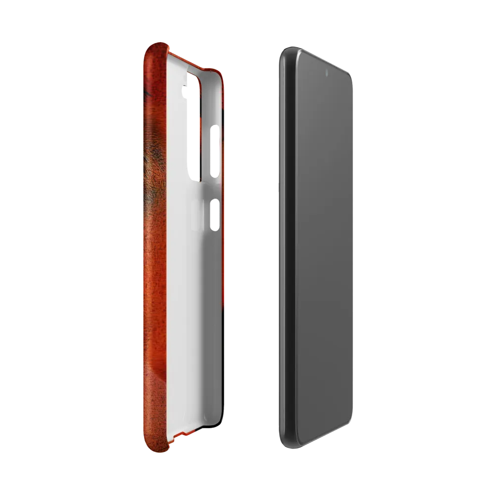 Gaze of Intensity | Phone Case |  S21 | Snap Case | Matte