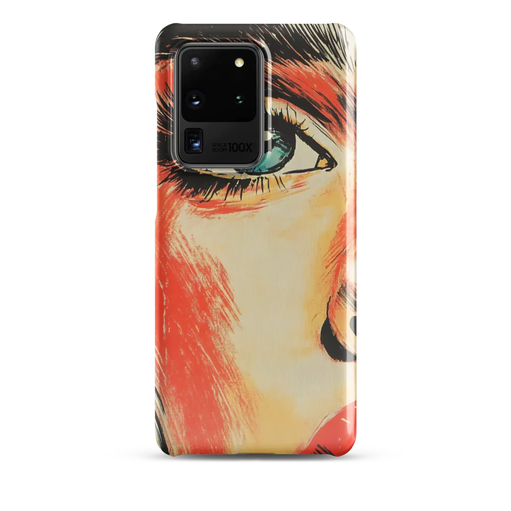 Intense Gaze: A Pop Art Portrait