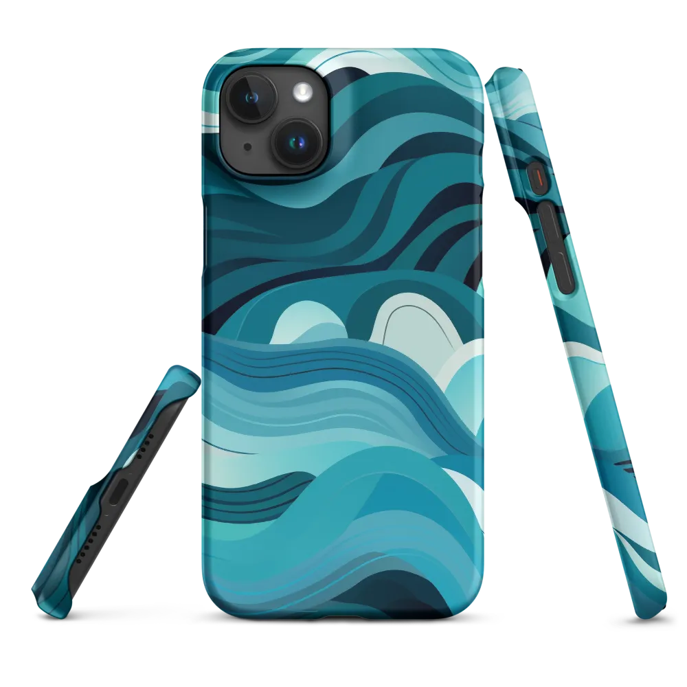 Ebb and Flow | Phone Case |  15 Plus | Snap Case | Matte