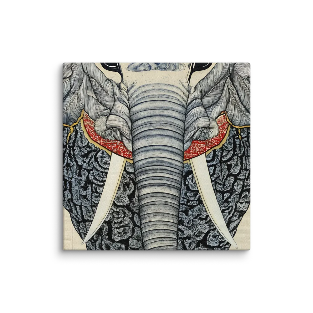Majesty of the Elephant | Canvas | 6″×6″