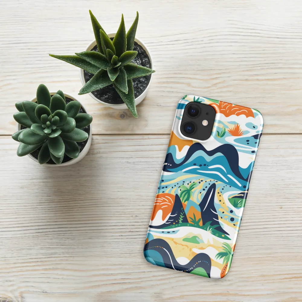Abstract Tropical Landscape