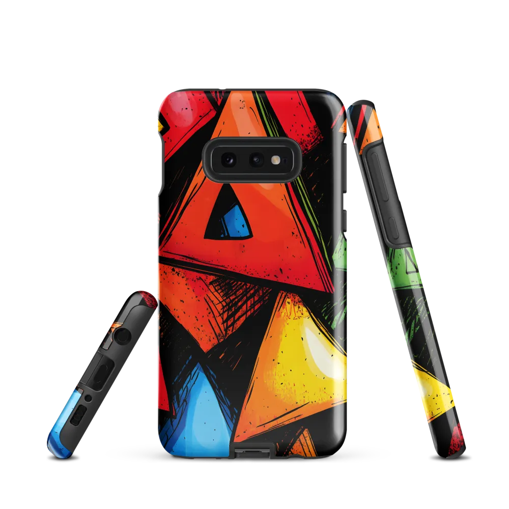 Vibrant Triangles in Abstract Harmony