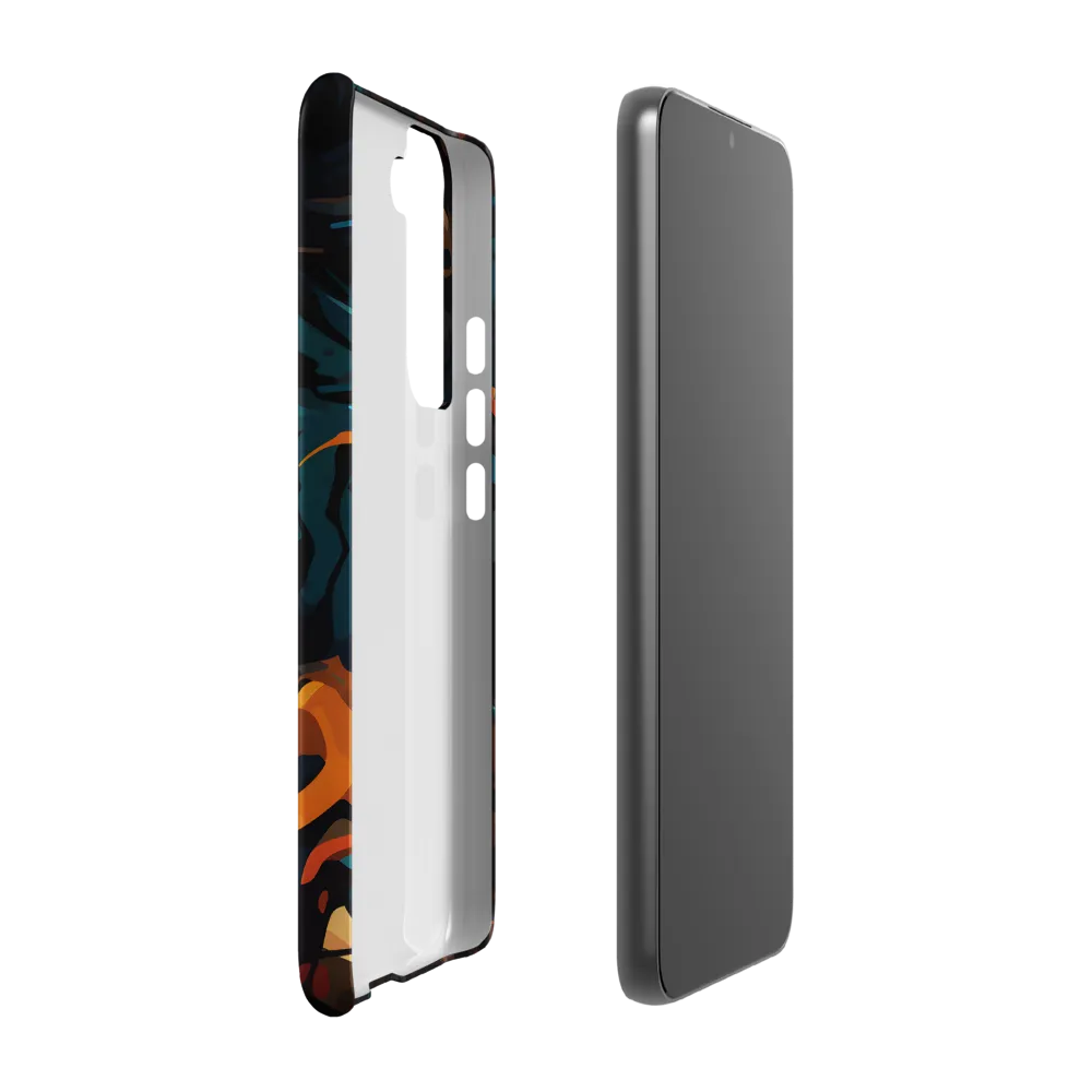 Tropical Enigma: A Wildlife Quartet | Phone Case |  S22 Plus | Snap Case | Matte