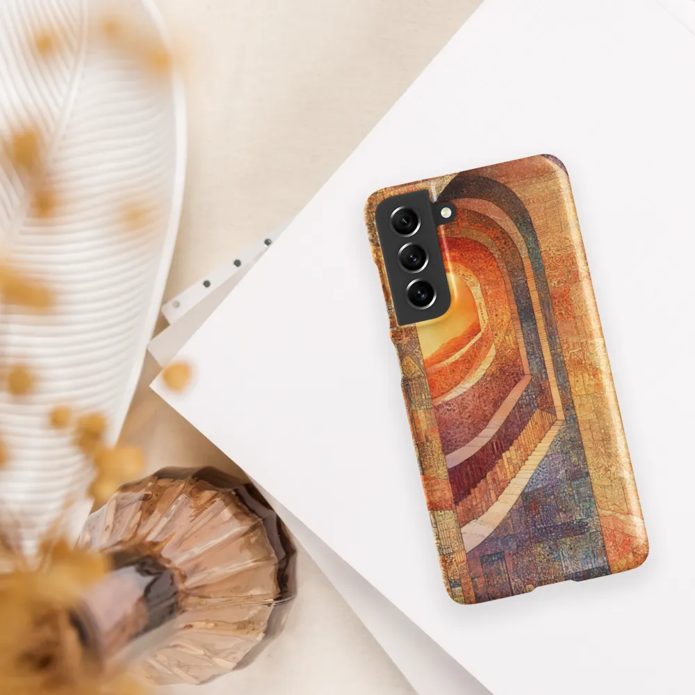 The Journey Through Shadows | Phone Case |  S21 FE | Snap Case | Matte
