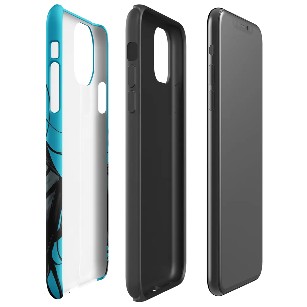 Emotive Reflection | Phone Case |  11 Pro Max | Tough Case | Glossy