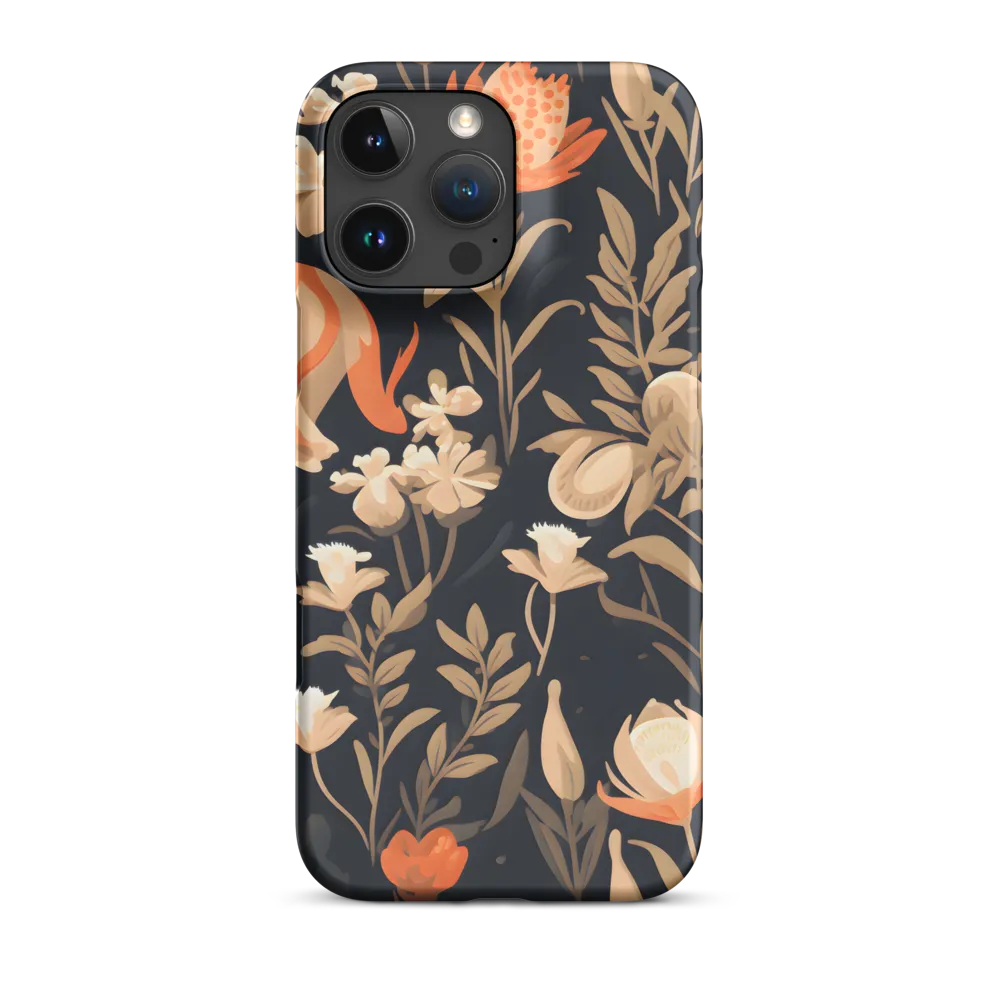 Floral Harmony: A Dance in the Dark