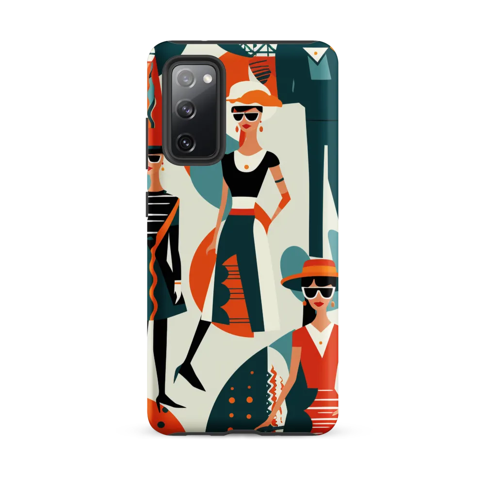 Chic Figures in Pop Art