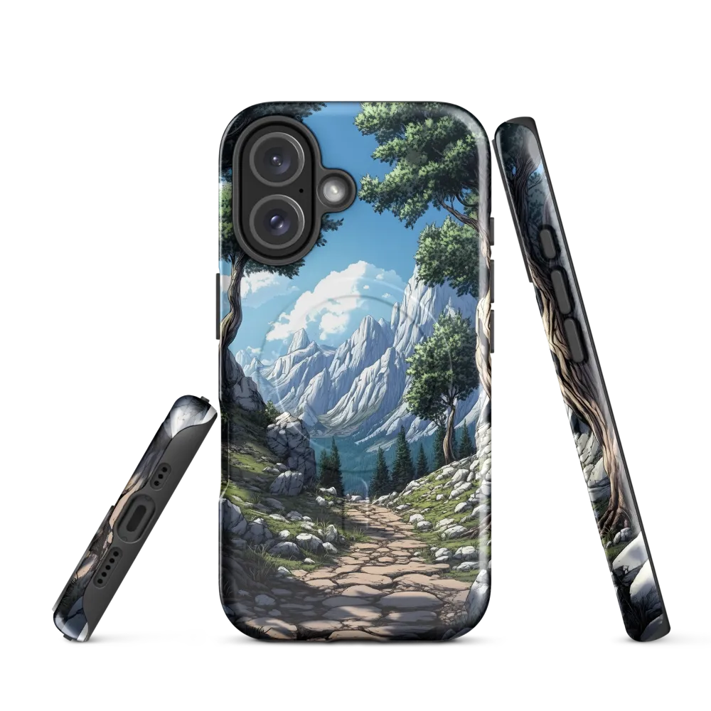 Journey Through Tranquility | Phone Case |  16 | MagSafe® Tough Case | Glossy
