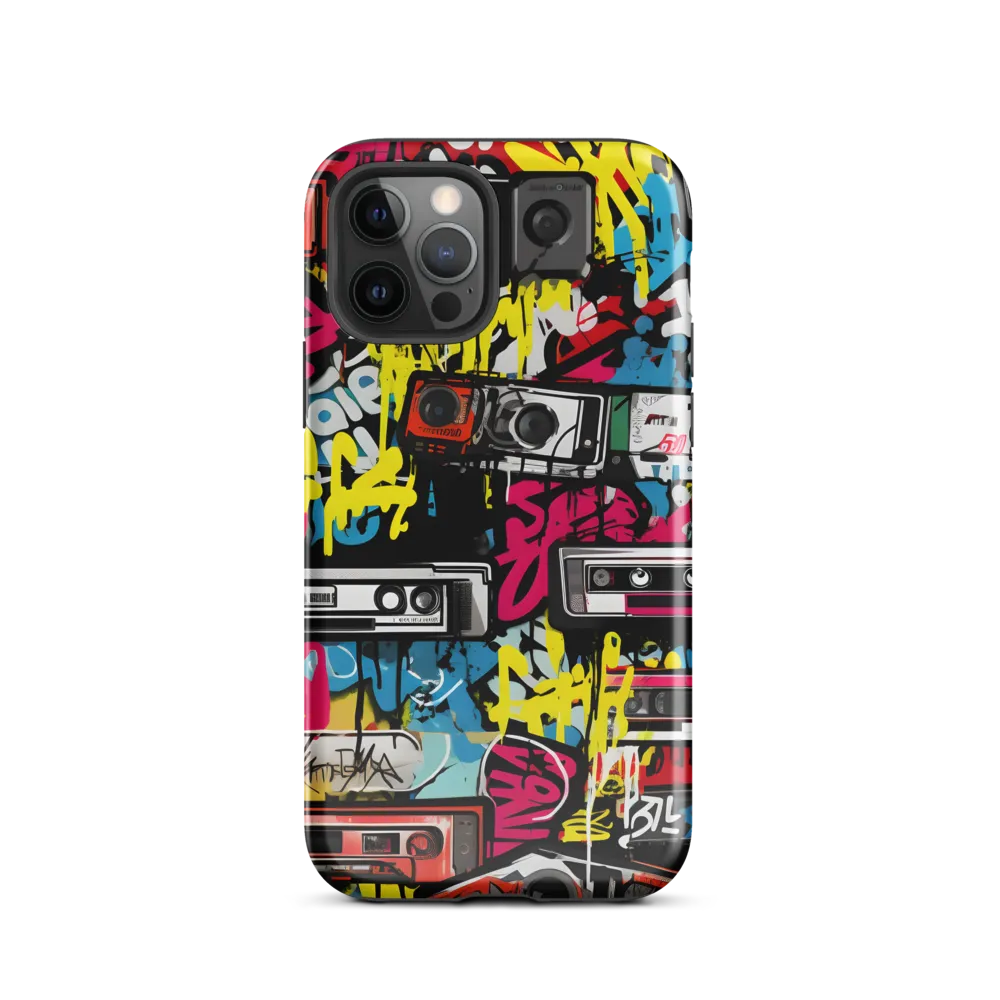 Urban Nostalgia: A Retro Cassette Explosion