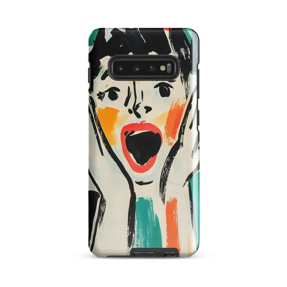 Outburst of Emotion | Phone Case |  S10 Plus | Tough Case | Glossy