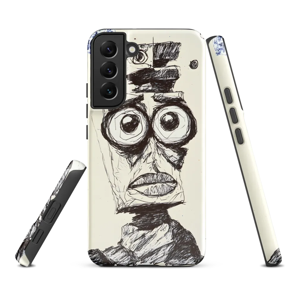 Abstract Surrealist Figure in Cubism