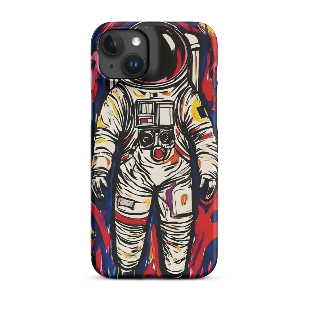 Astronaut in Chromatic Flux