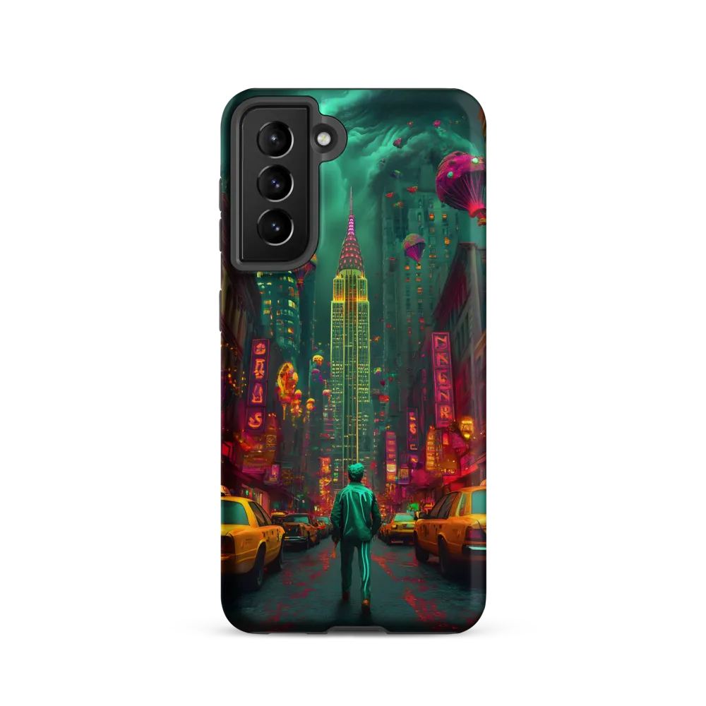Neon Dreams: A Surreal Urban Journey
