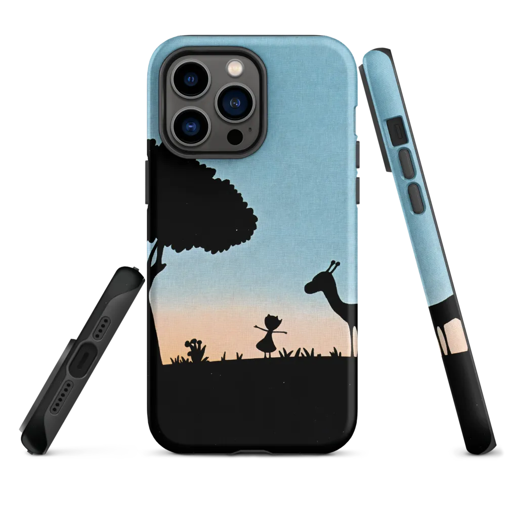 Curiosity in the Silhouette | Phone Case |  14 Pro Max | Tough Case | Matte