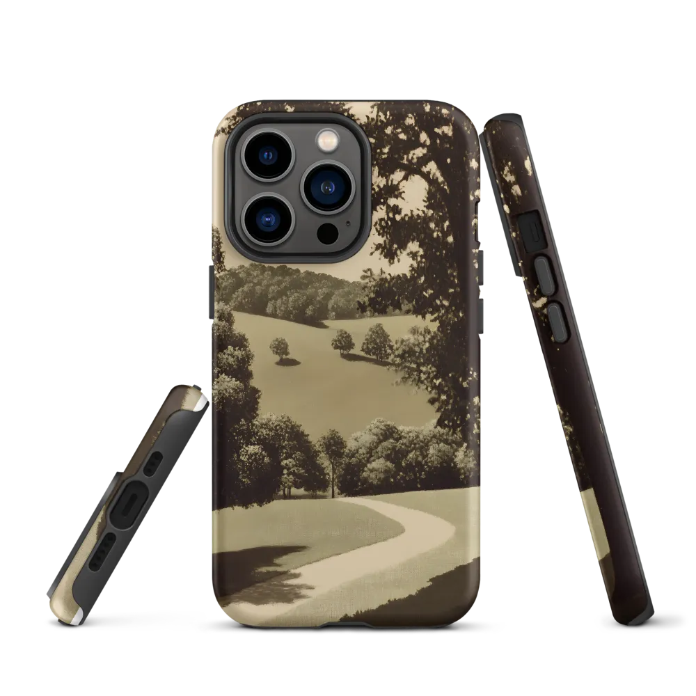 Whispers of the Verdant Path | Phone Case |  13 Pro | Tough Case | Matte