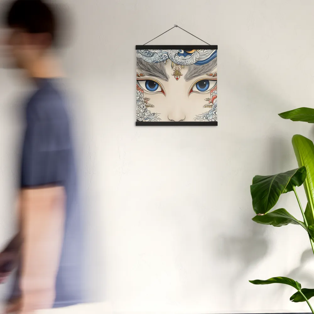 Guardian of Dreams | Poster With Black Wood Hanger | 16″×16″