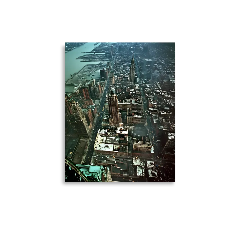 Aerial Symphony of Urban Life | Poster | 11″×14″