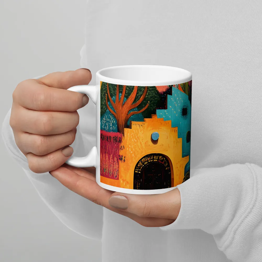 Colorful Architectural Harmony | Mugs | Multiple Sizes & Colors