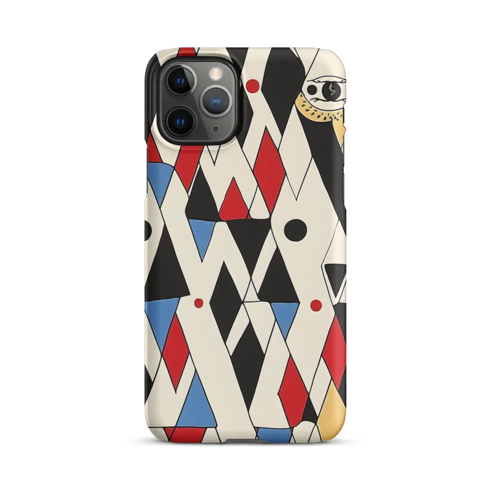 Dynamic Geometric Symphony | Phone Case |  11 Pro | Snap Case | Matte