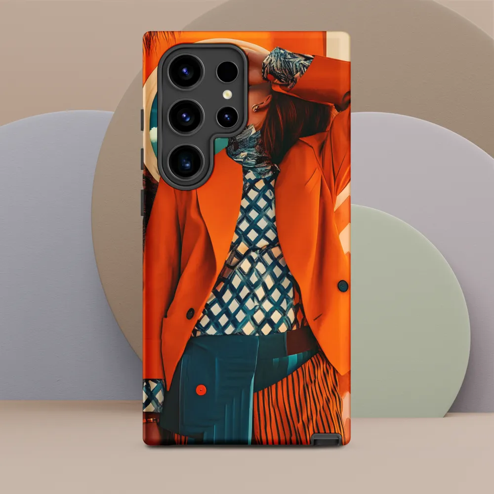 Vibrant Interplay: A Fusion of Fashion and Nature