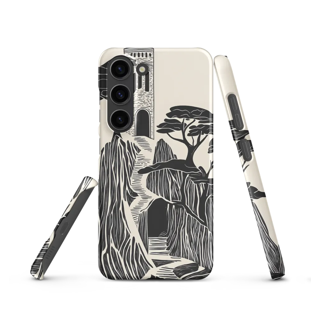 Echoes of a Mystical Tower | Phone Case |  S23 | Snap Case | Matte
