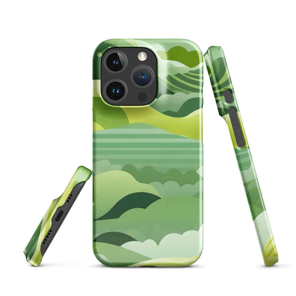 Tranquility in Green Waves