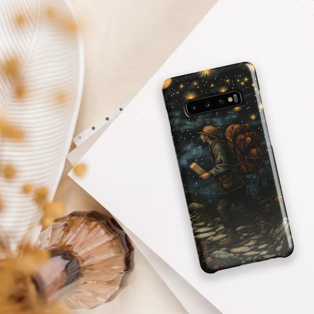 Journey Through a Starry Night | Phone Case |  S10 Plus | Snap Case | Glossy