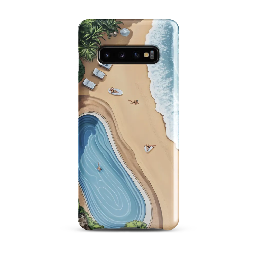 Serenity by the Shore | Phone Case |  S10 Plus | Snap Case | Glossy