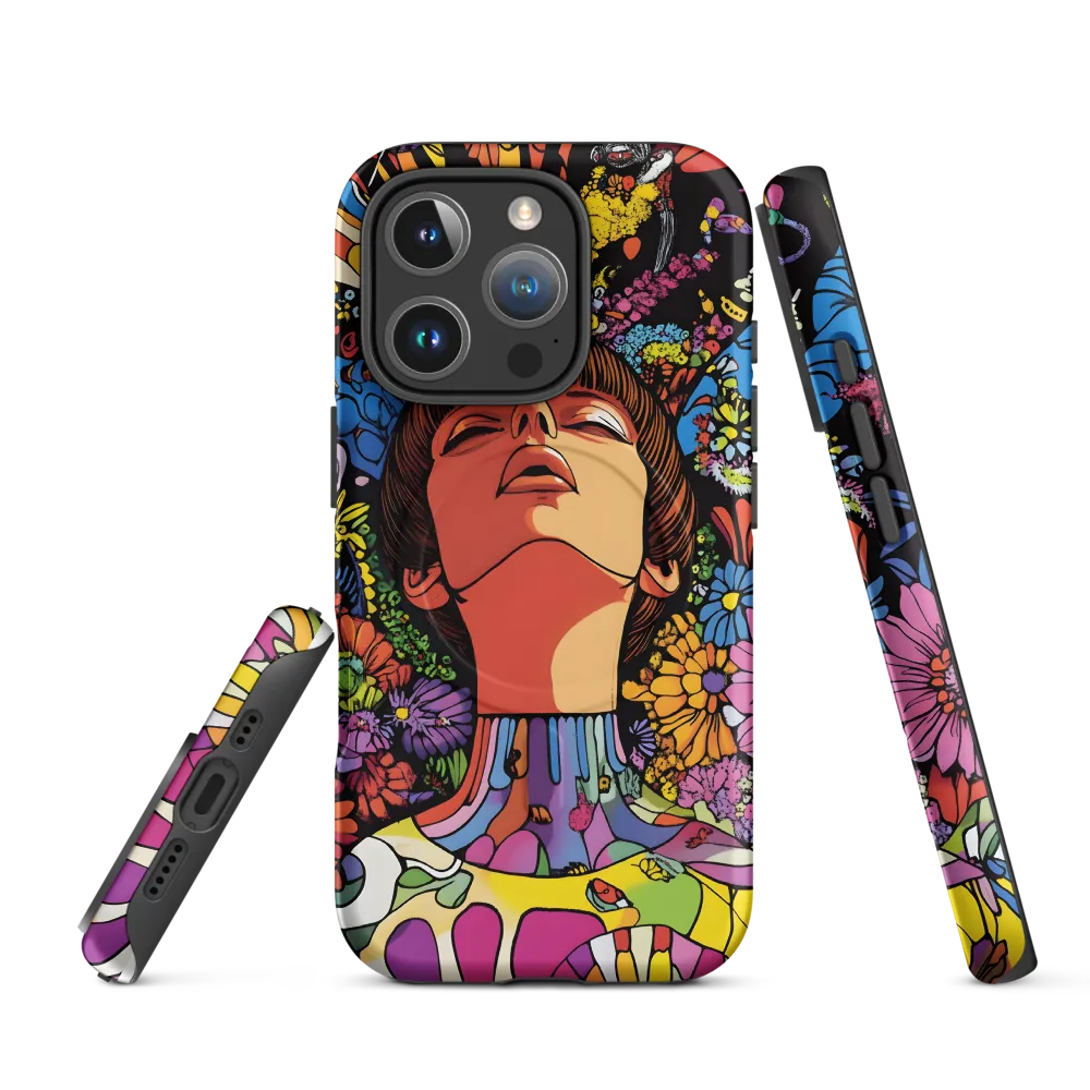Vibrant Ecstasy: A Psychedelic Portrait