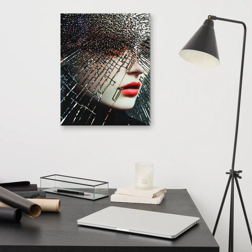 Fractured Identity | Canvas | 16″×20″