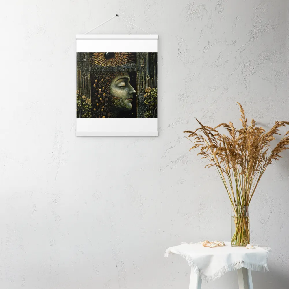 Nature’s Embrace: The Infinite Connection | Poster With White Wood Hanger | 16″×20″
