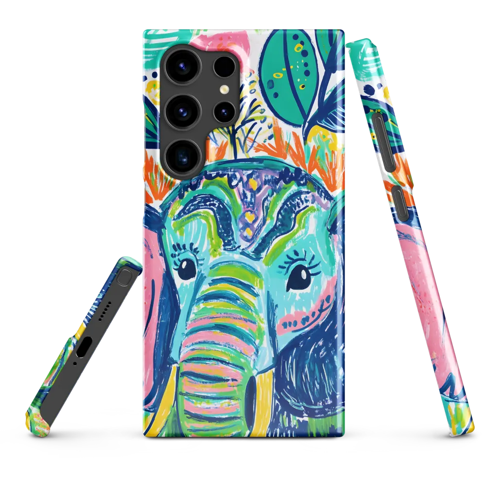Whimsical Elephant Portrait