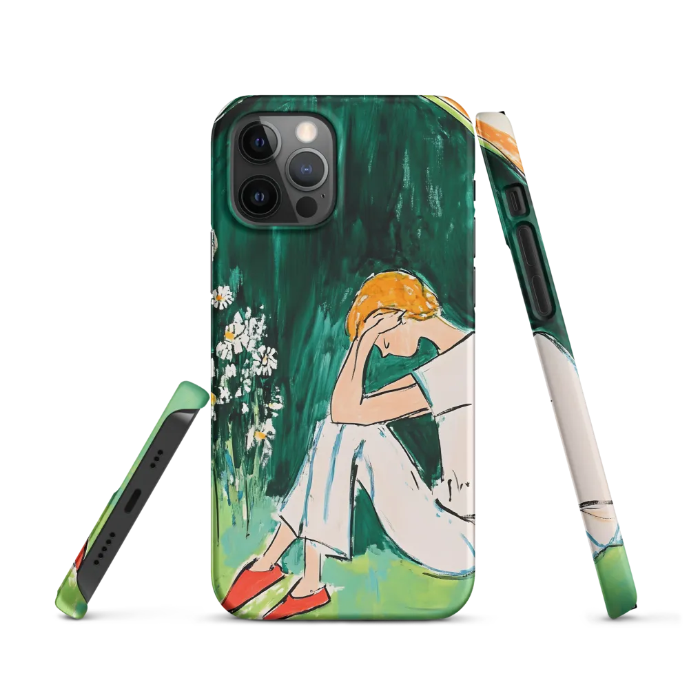 Silent Sorrow | Phone Case |  12 Pro | Snap Case | Matte
