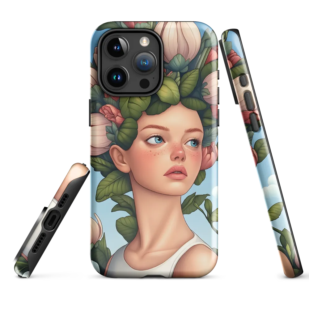 Whispers of Serenity | Phone Case |  15 Pro Max | Tough Case | Glossy