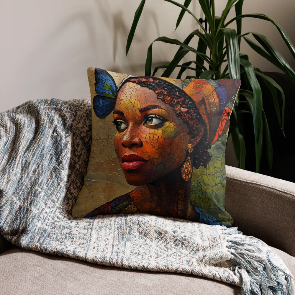 Whispers of Transformation | Pillow | 22″×22″