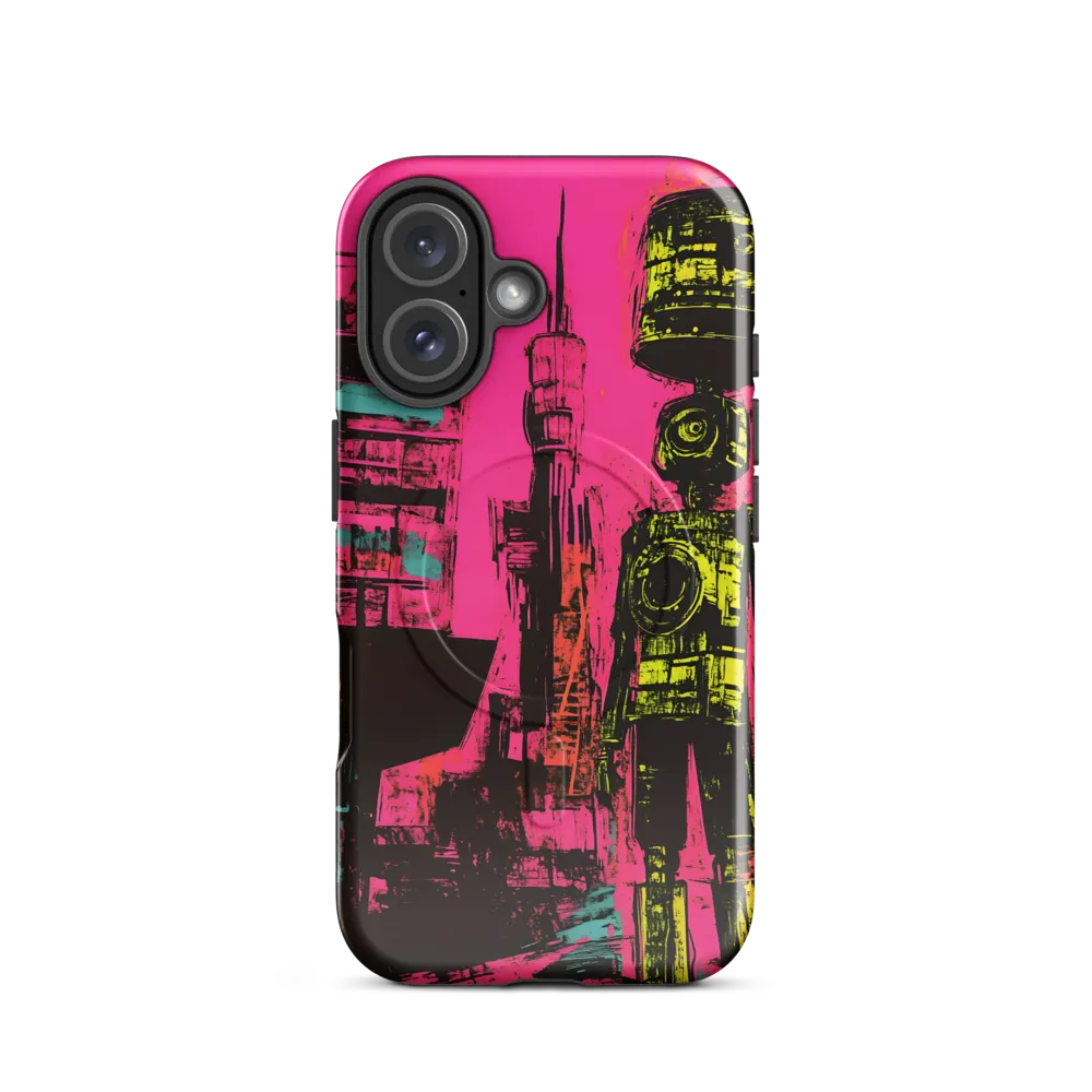 Urban Robot Symphony | Phone Case |  16 | MagSafe® Tough Case | Glossy