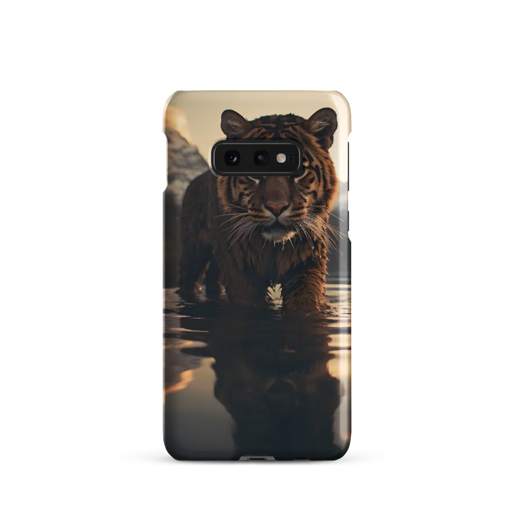 Majestic Reflection: The Tiger's Domain