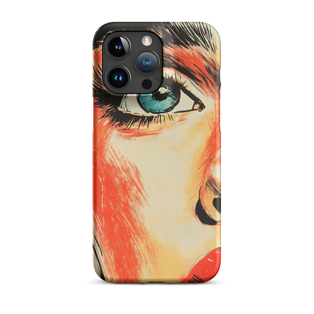 Intense Gaze: A Pop Art Portrait