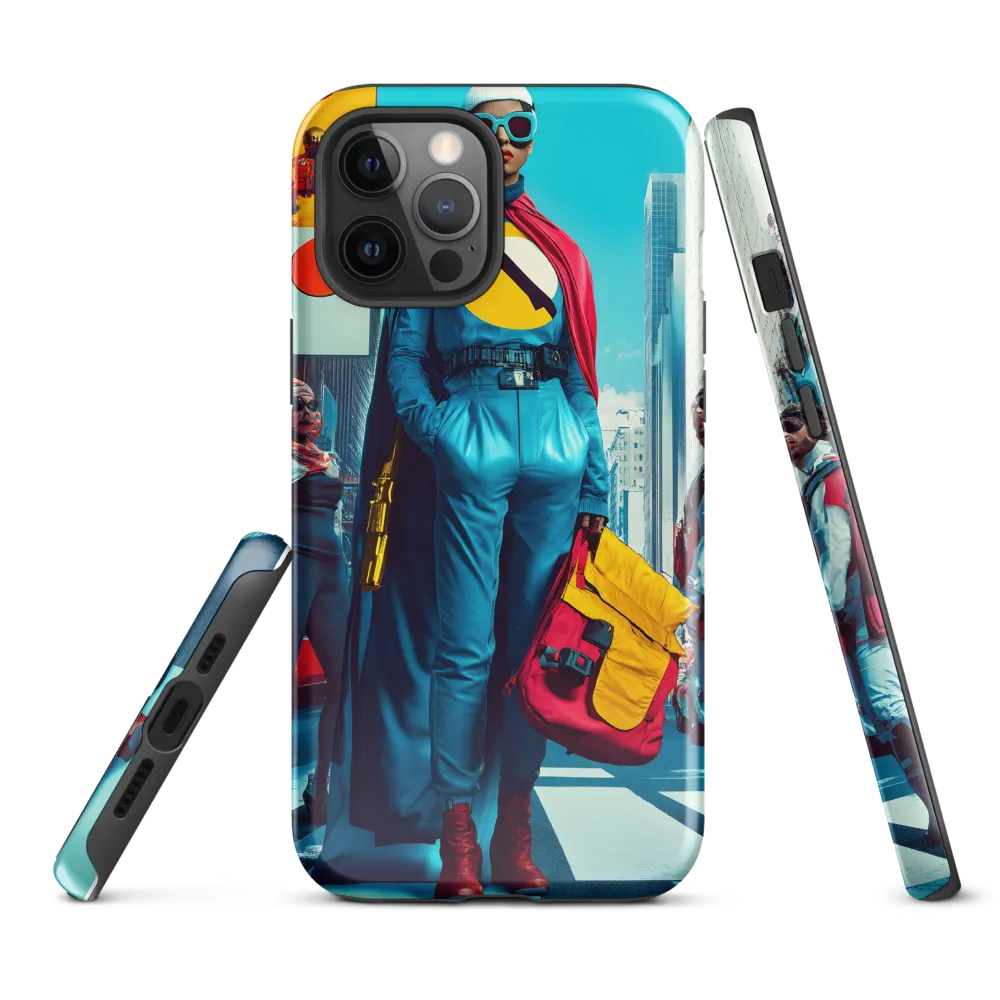Urban Power: A Superhero's Stance